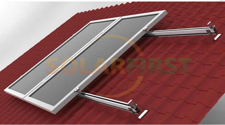 Solar First tile roof mounting system