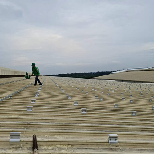 2020년 베트남 7.5MW 금속 지붕 설치 프로젝트