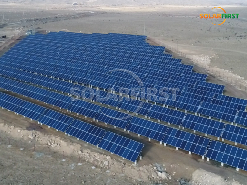 #1MWp ground power station project in Armenia