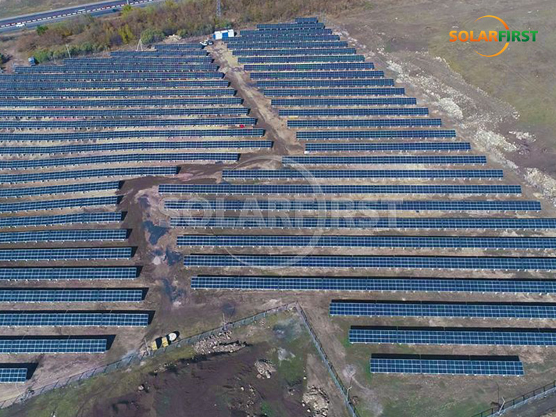 #2MWp ground power station project in Armenia