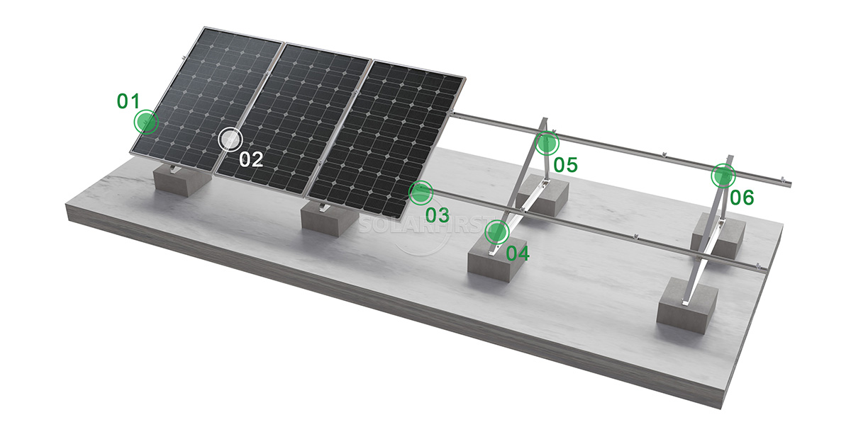 #solar mounting clamp for trapezoidal metal roof