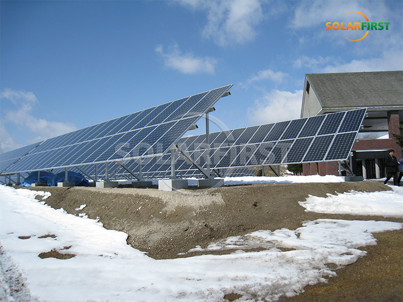 일본의 477kWp 태양광 지상 발전소