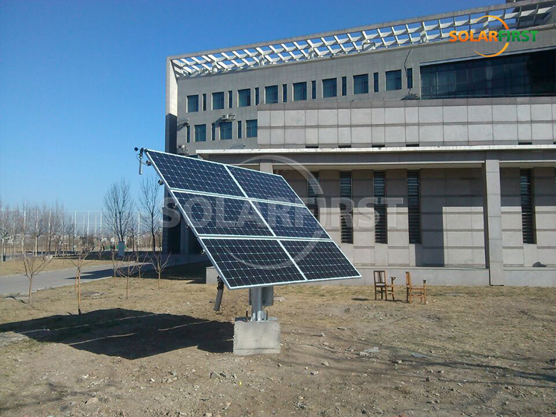 중국에서 1.8KWp 듀얼 축 트래킹 솔루션 도입