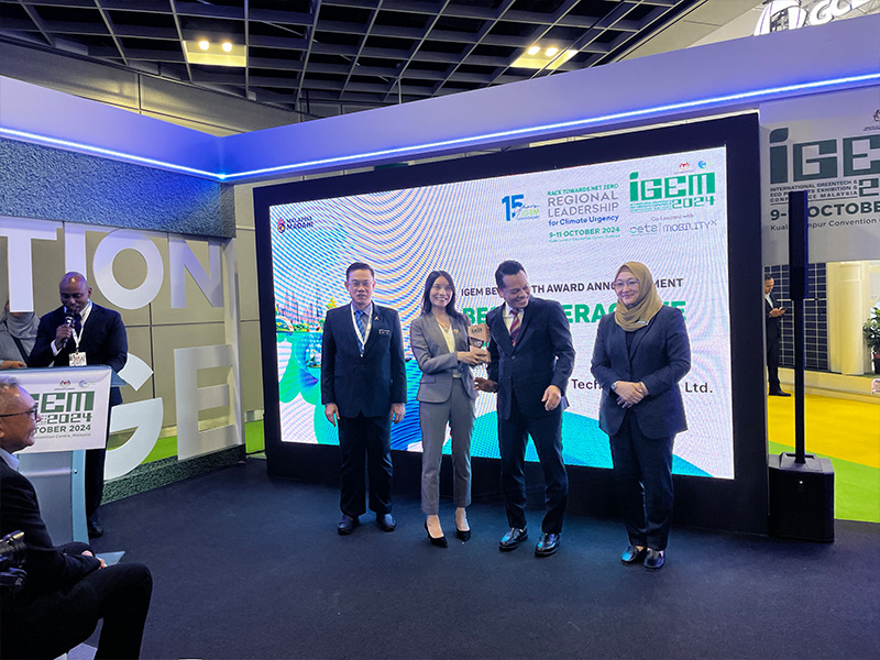 SOLAR FIRST, IGEM 2024에서 '최고의 인터랙티브 부스' 수상
