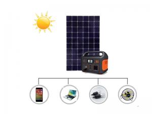 휴대용 태양광 발전 시스템
