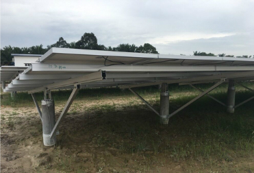 13MW PhC 태양 광 접지 프로젝트 설치 완료