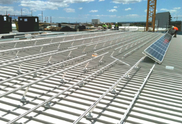 인도 522kw 금속 지붕 태양 광 프로젝트
