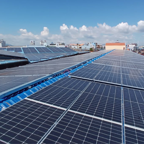 2020년 베트남 4MW 금속 지붕 설치 프로젝트