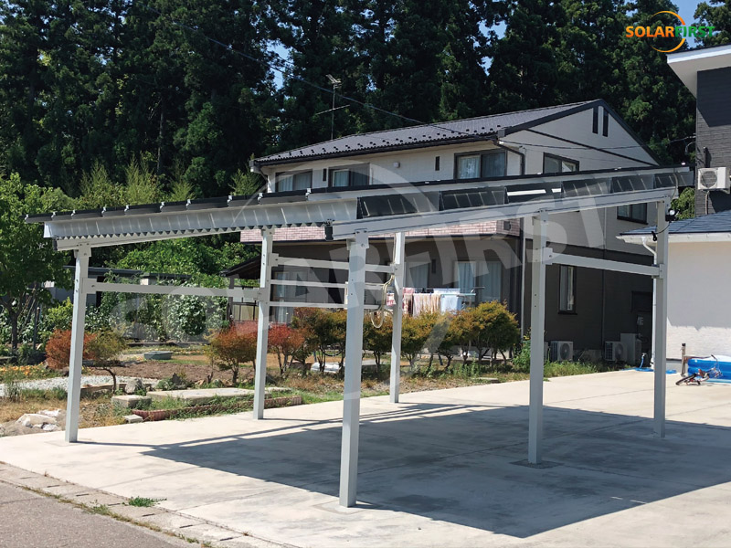 일본 640KW 태양광 카포트 프로젝트
