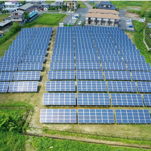 2.6mw 지상 태양 광 프로젝트는 일본 2017에 위치하고 있습니다.