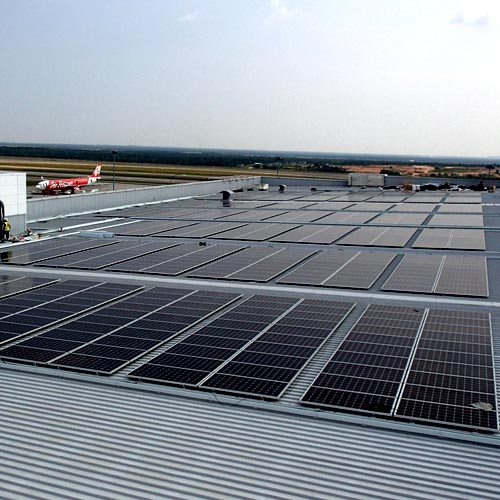 2016 년 미국 5.8mw 태양 광 주석 지붕 프로젝트