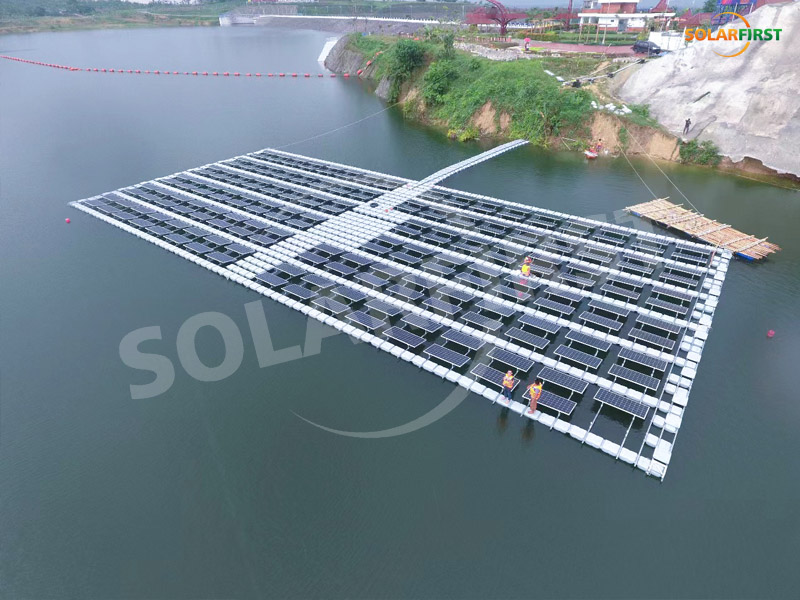 68KWp 인도네시아 수상 태양광 발전소 프로젝트