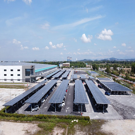 말레이시아 2019 년 1.6MW 태양 광 자동차 프로젝트