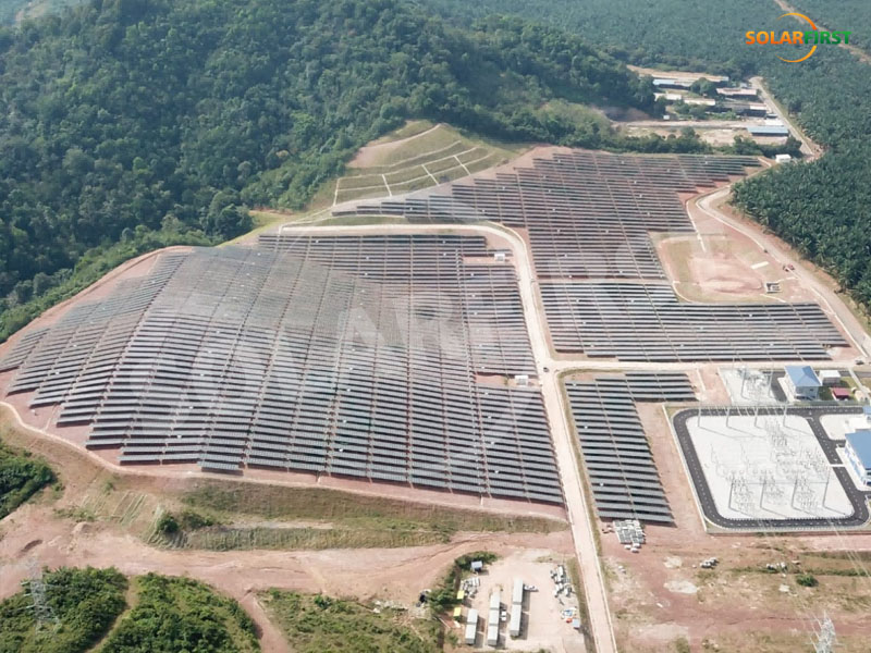 말레이시아 45mwp 지상 발전소 프로젝트
