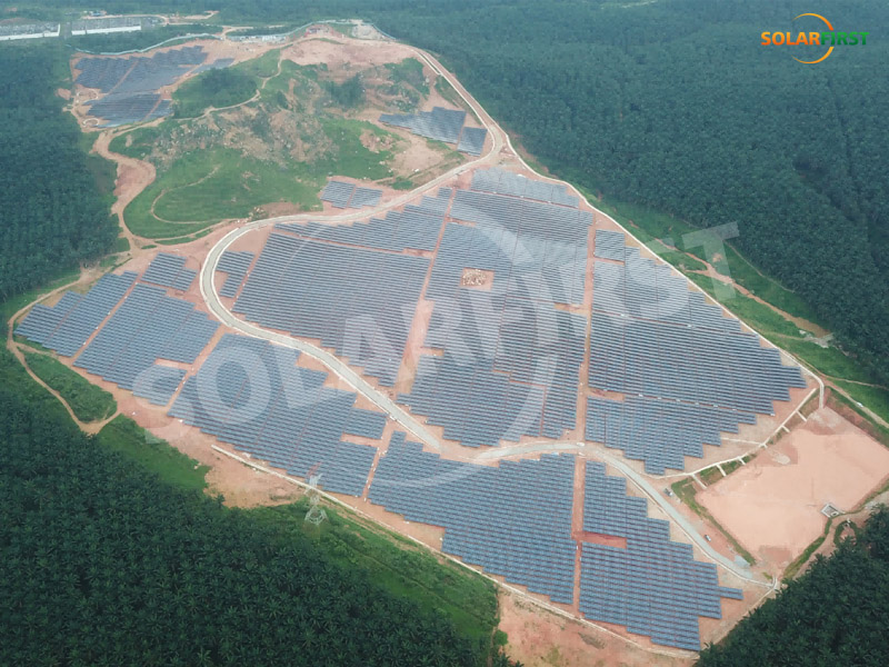 말레이시아 36mwp 지상 발전소 프로젝트
